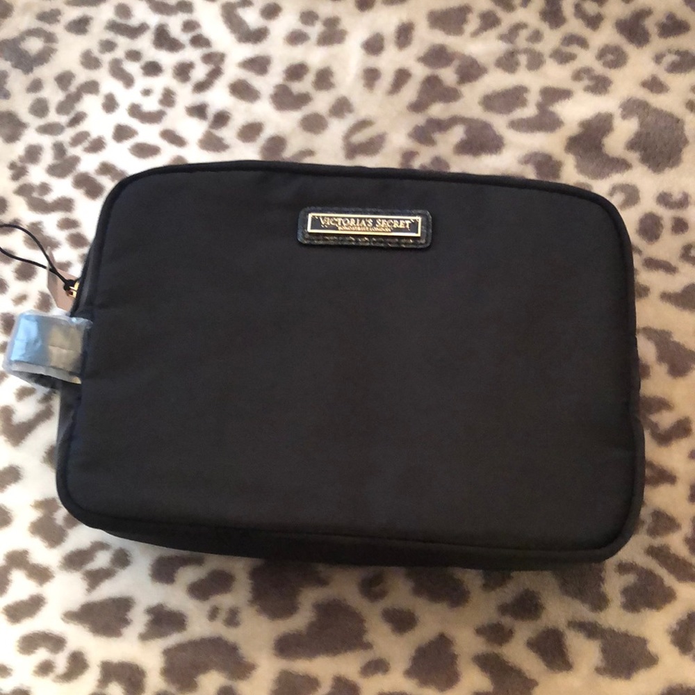 Victoria’s Secret Carry-All Case Black Croc Makeup - Picture 5 of 10